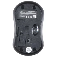 Мышь Oklick 605SW (черный/синий)  фото 6